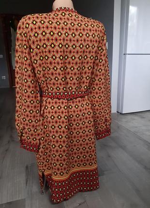 Вискозное платье zara 3