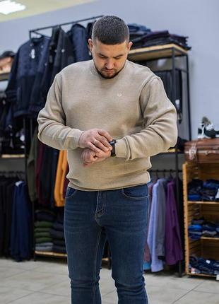 Чоловічий светр, турція (мокко, синій, бордовий, чорний та білий)