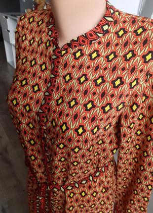Вискозное платье zara 4