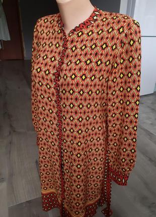 Вискозное платье zara 6
