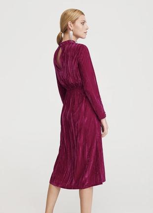 Супер крутое вишнёвое кэжуал платье невероятного фасона, р. 14/42...❤️🔥💋3 фото