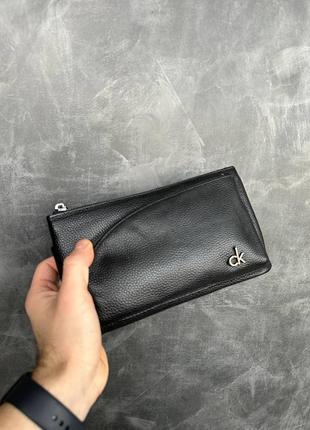 Чоловіча  шкіряна сумка  calvin klein