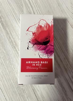 Armand basi in red blooming passion