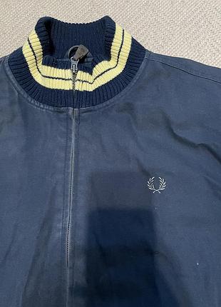 Теплый бомбер fred perry2 фото