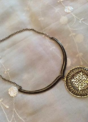 Вінтажне кольє прикраса намисто підвіска