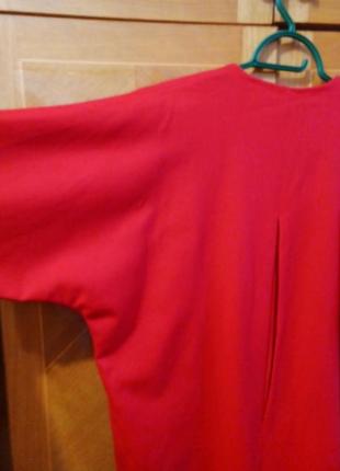 Винтажное 100% шерсть яркое платье халат от liz claiborne made in korea6 фото