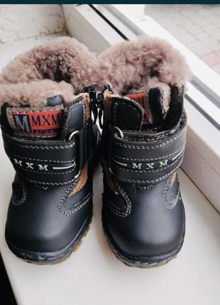 Зимові ботинки,сапоги для хлопчика1 фото