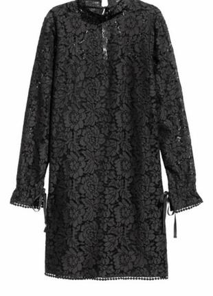 Кружевное платье h&m