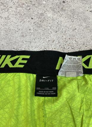 Спортвні шорти nike dri-fit pro combat toxic running shorts3 фото