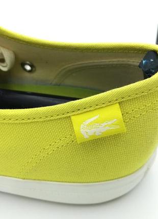 Оригинал lacoste rene art. 7-38cma0083lg2 мужские кеды лакоста.4 фото