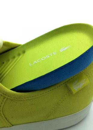 Оригинал lacoste rene art. 7-38cma0083lg2 мужские кеды лакоста.5 фото