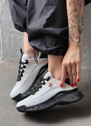 Кроссовки в стиле chanel
