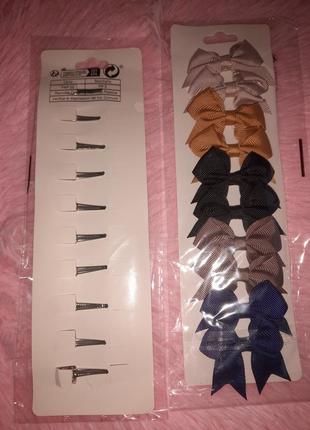 Набор заколок для девички 10шт