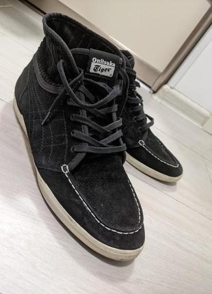 Екслюзивні хайтопи onitsuka tiger, нат. замш, size 42(27. см.), стан відмінний