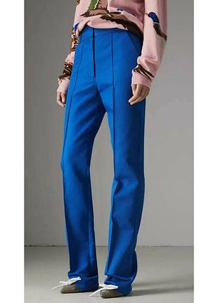 Базові брюки прямого крою щільна тканина бавоана burberry 🇬🇧 оригінал 14 розмір l, 46-48