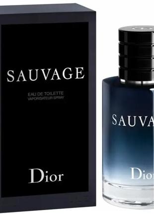 Парфюм для мужчин dior sauvage 100 мл, диор саваж тестер