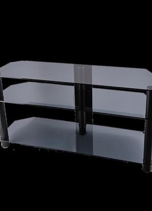 Тумба з скла під тв 1100х350х569 діагоналлю від 20 до 47" commus меридіан new bl