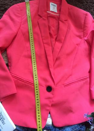 Пиджак,блейзер,куртка,піджак рожевий6 фото