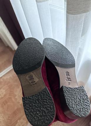 Бархатные ботинки итальянского бренда calpierre😍9 фото