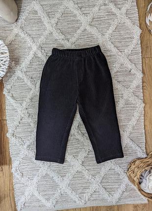 Вельветові штани zara 3-4 роки на дівчинку