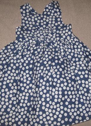 Платье в горох jasper conran 1,5-2г,1 фото