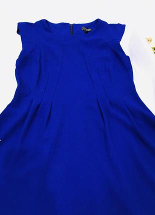 Весеннее платье, синее платье2 фото
