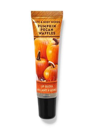 Блеск для губ bath and body works pumpkin pecan waffles