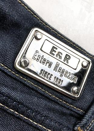 Стильна спідниця джинсова estero ragazza незвичайного крою зі стильними кишенями8 фото