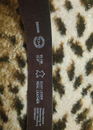 Качественный кожаный ремень пасок tcm tchibo3 фото