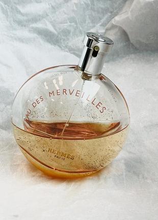 Hermès eau des merveilleseau de toilette тестер 100 мl,залишок 40 мл