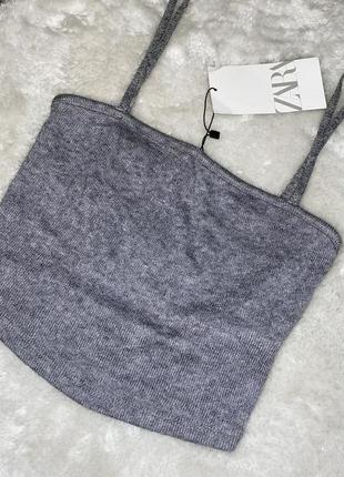 Топ жіночий легкий в’язка розмір s zara