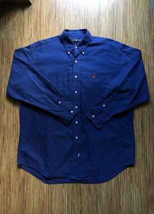 Оригинальная, винтажная рубашка polo ralph lauren