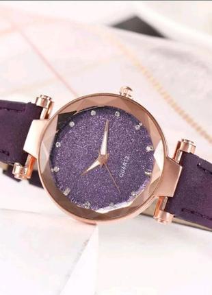 Красивые женские наручные часы и браслет4 фото