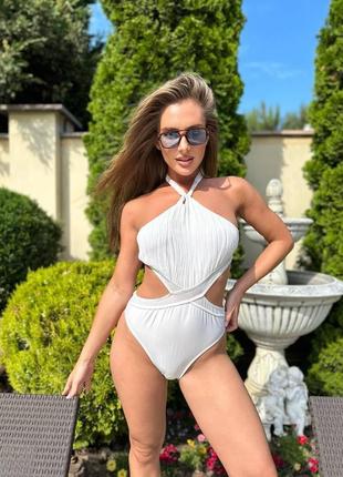 Купальник sw1458/1 (білий)