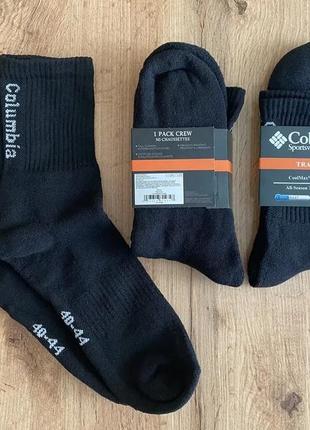 Чоловічі термошкарпетки columbia розмір 40-44 чорний3 фото