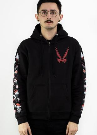 Брендовые новогодние унисекс худи vampire freaks4 фото