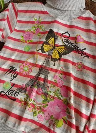 Теплая водолазка 2