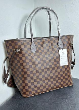 Louis vuitton neverfull brown