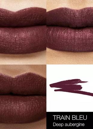 Nars velvet matte lip pencil train bleu2 фото