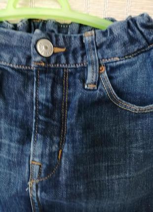 Джинсовая мини юбка на девочку 5-7 лет, бу, идеальная, киев6 фото