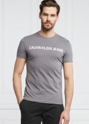 Новая хлопковая футболка calvin klein jeans2 фото