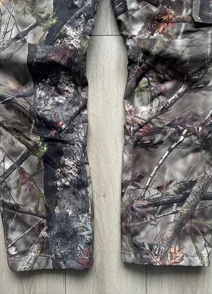 Мисливські штани solognac warm waterproof trousers 500 camo br5 фото