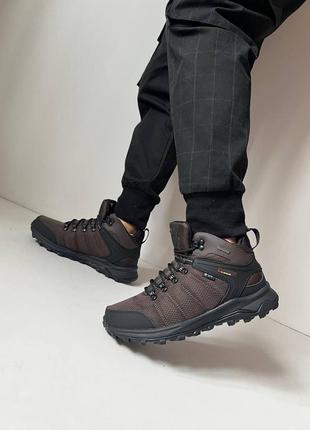 Зимові термо кросівки чоловічі products waterproof на хутрі