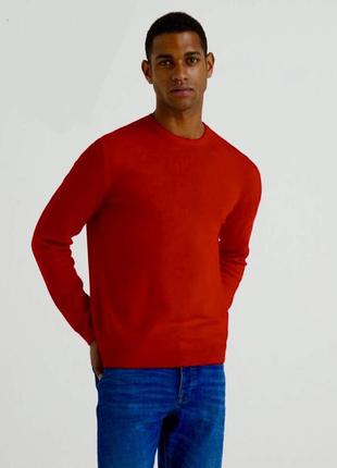 Club room красный кашемировый свитер 100% кашемир