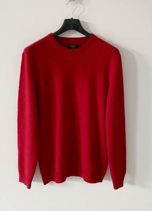 Club room червоний кашеміровий светр 100% кашемір2 фото