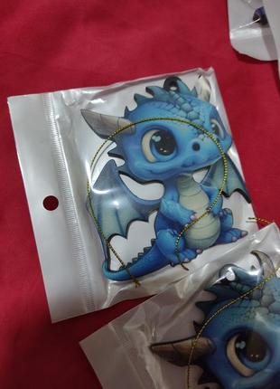 Игрушка дракон новогодний 🐲2 фото