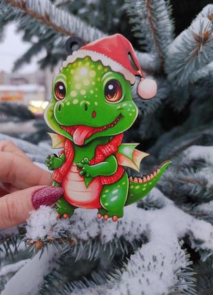 Игрушка дракон новогодний 🐲