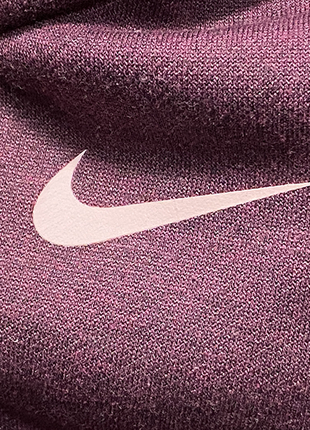 Nike s-m-l спортивная кофта двунить женская короткая облегающая на молнии олимпийка капюшон7 фото