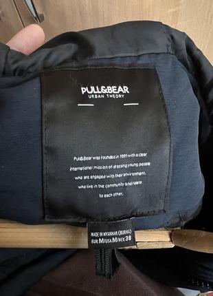 Мужская удлиненная куртка парка pull and bear5 фото