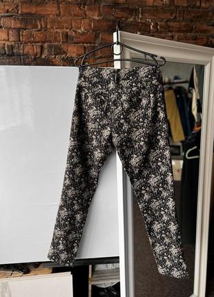 Patrizia pe women's full floral printed premium pants женские, премиальные брюки, брюки4 фото